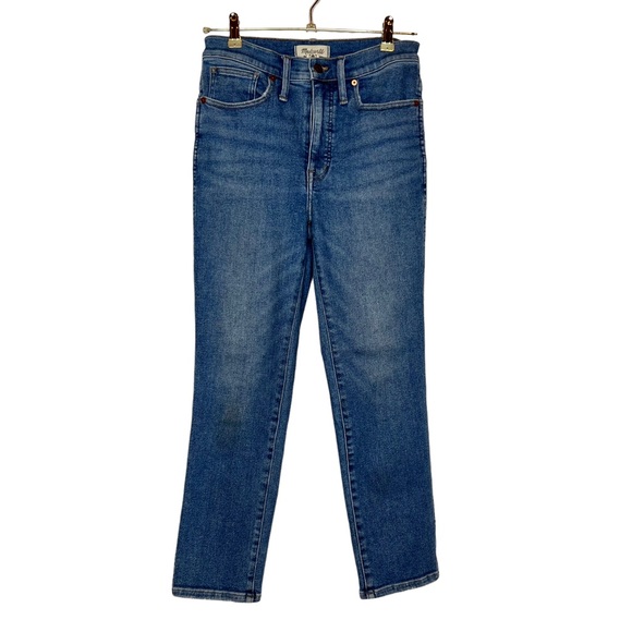 MADEWELL Stovepipe Jeans in Ditmas Wash. Size 27 - Picture 4 of 10